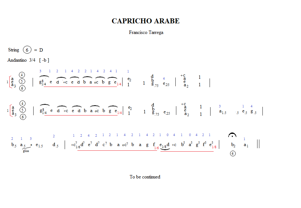 Capricho Arabe
