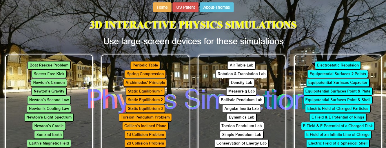 3D Physics Simulation