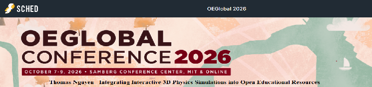 OEGlobal Conference 2026 at MIT and Online