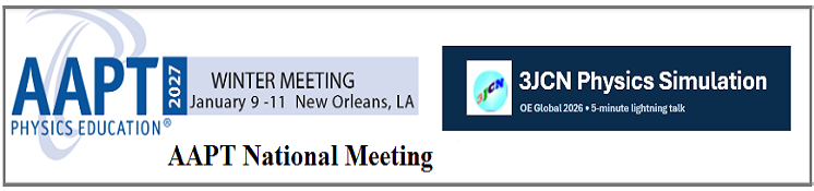 AAPT National Winter Meeting at New Orleans, LA.
